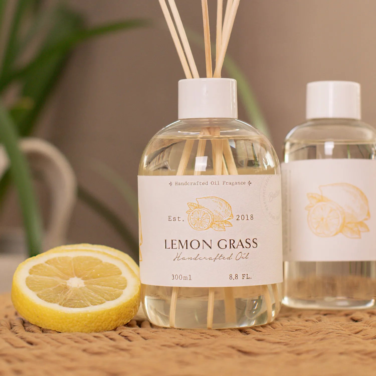 Difusor de Varillas Lemon Grass 300cc