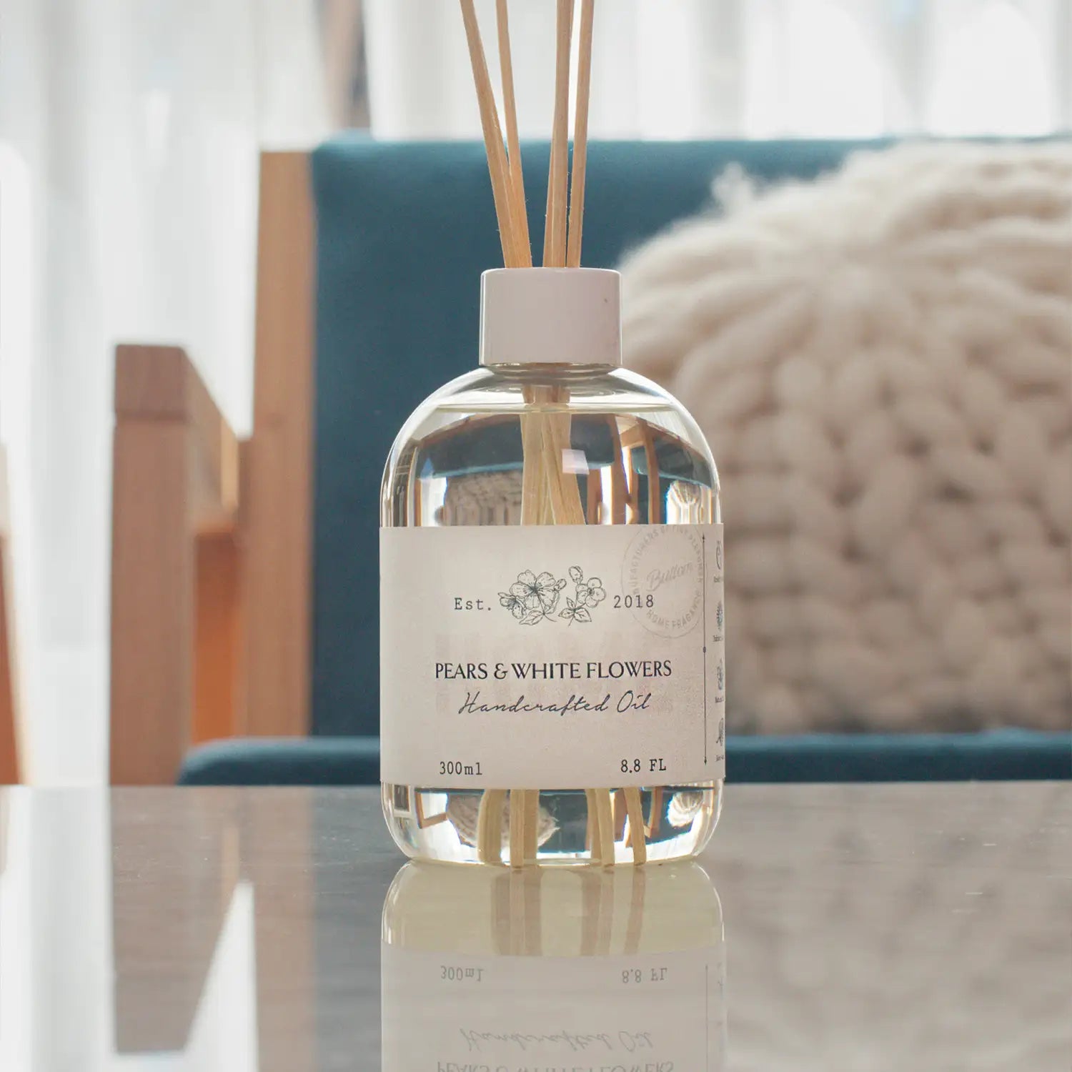 Difusor de Varillas Pears & White Flowers 300cc