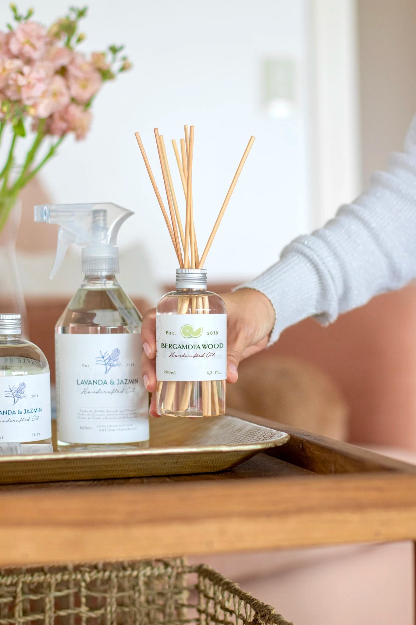 Difusor de Varillas Bergamota Wood 200cc