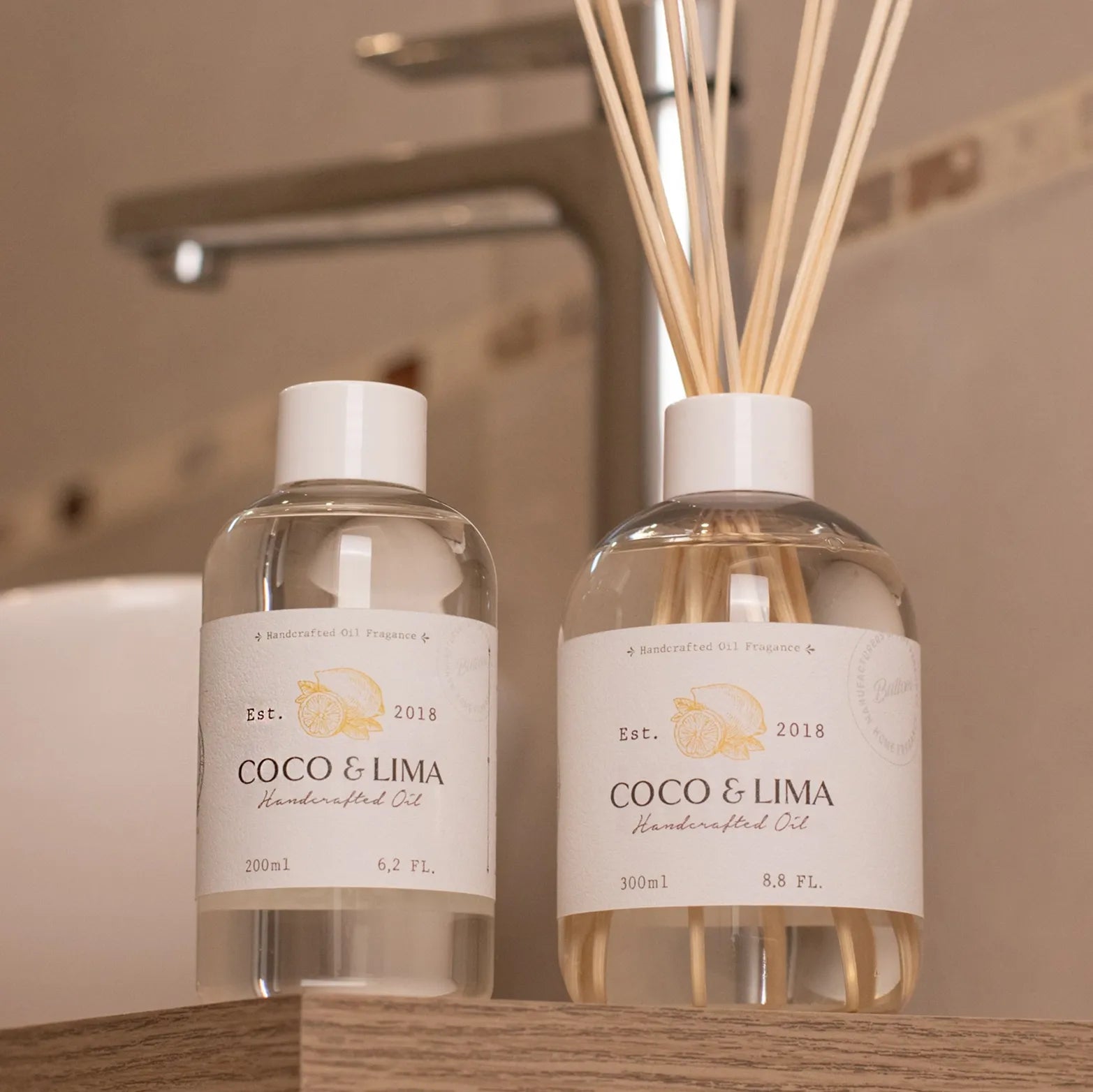 Difusor de Varillas Coco Lima 200cc