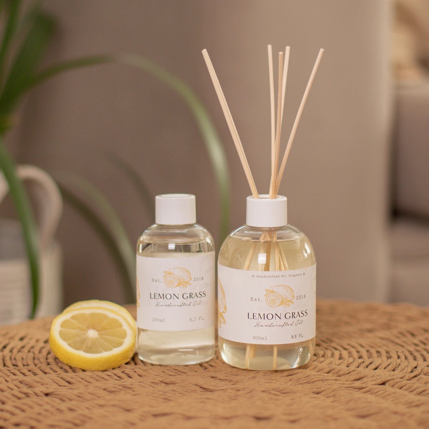 Difusor de Varillas Lemon Grass 200cc