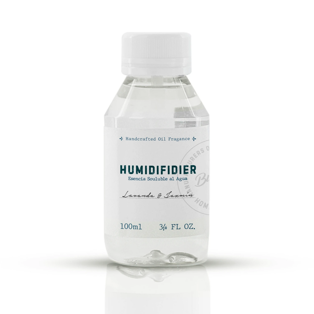 Esencia Soluble para Humidificador No Aceite 100ml - Lavanda & Jazmin