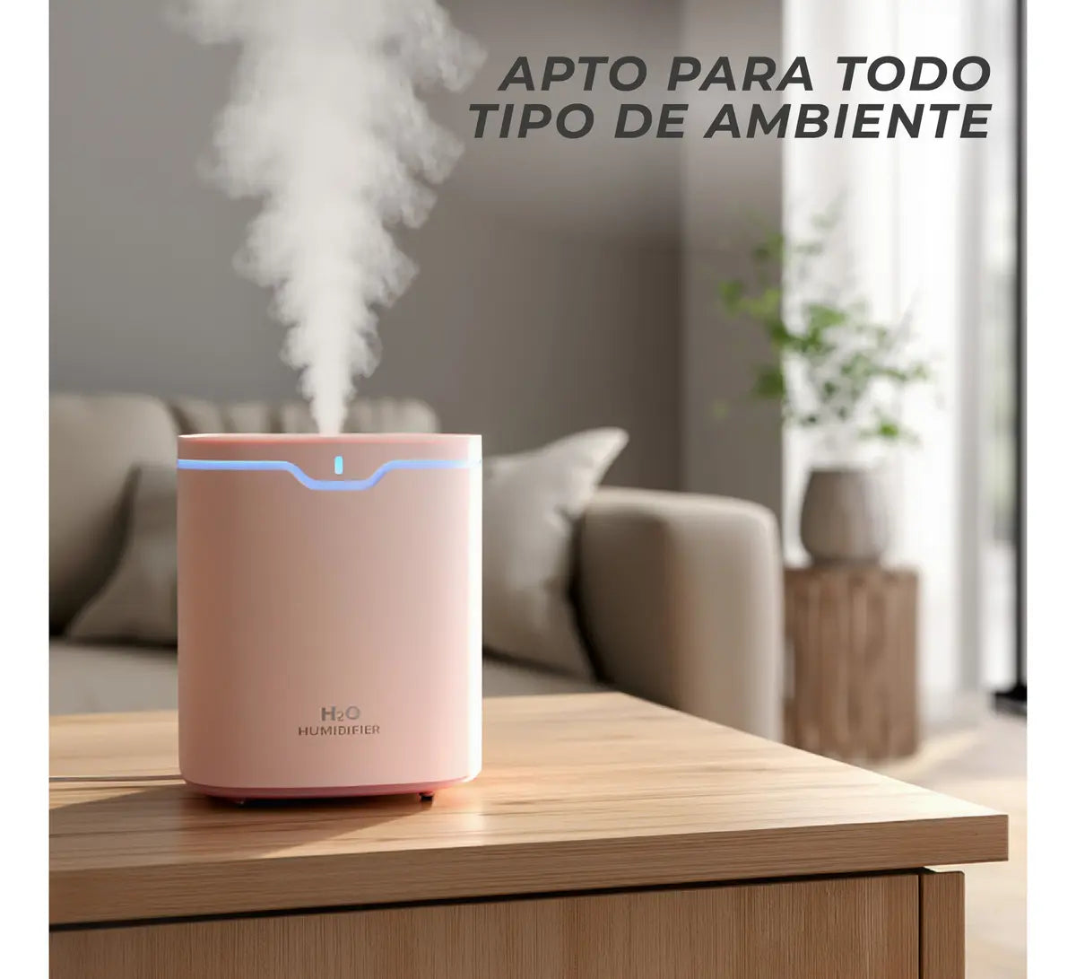 Difusor Humidificador Aromaterapia Ultrasónico 2l