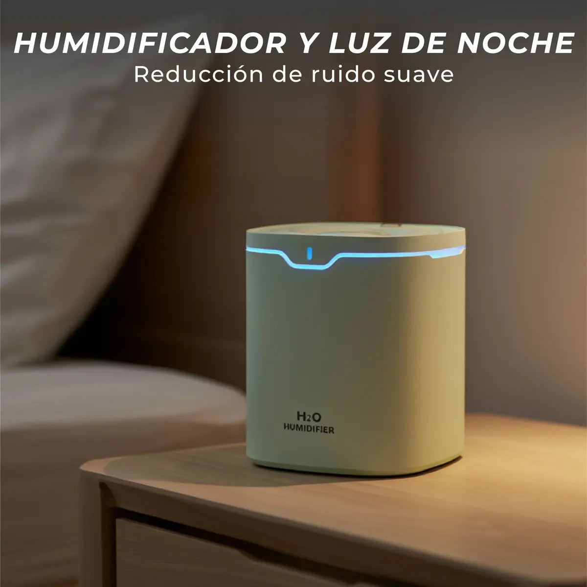 Difusor Humidificador Aromaterapia Ultrasónico 2l