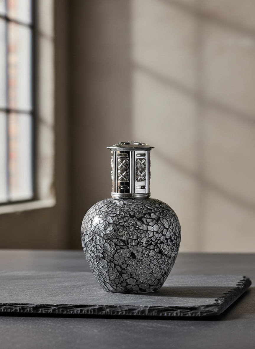 Lámpara Catalítica Mosaico Gris Oscuro