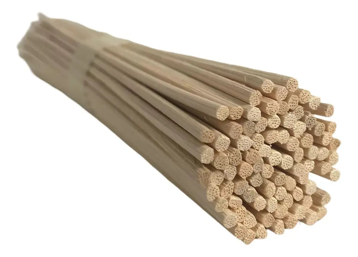 Varillas de Rattan 40 cm 5 mm 100 Unidades