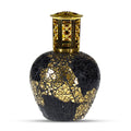 Lámpara Catalítica Mosaico Dorado y Negro