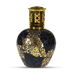Lámpara Catalítica Mosaico Dorado y Negro